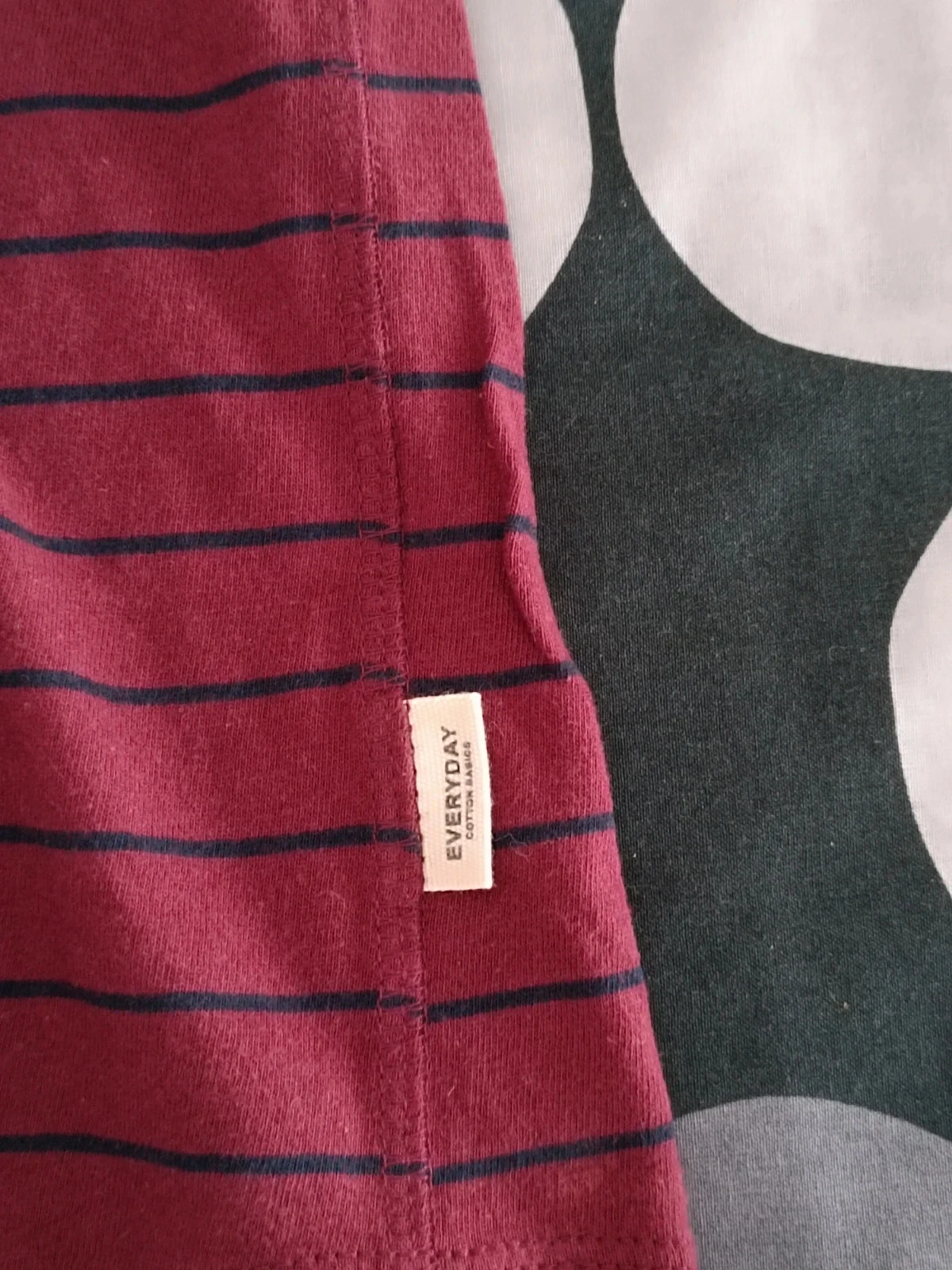 Camisola Zara niño 10 años rayas burdeos – photo 5
